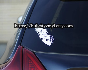Vancouver Island 'home' Vinyl Decal