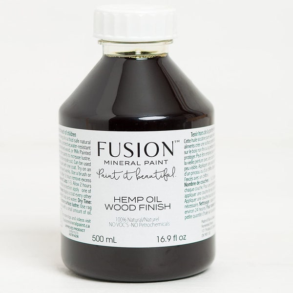 Fusion Mineral Paint - Hemp Oil - Furniture Restorer Cabinet Refresh - Same Day Shipping - Beautifully Reimagined