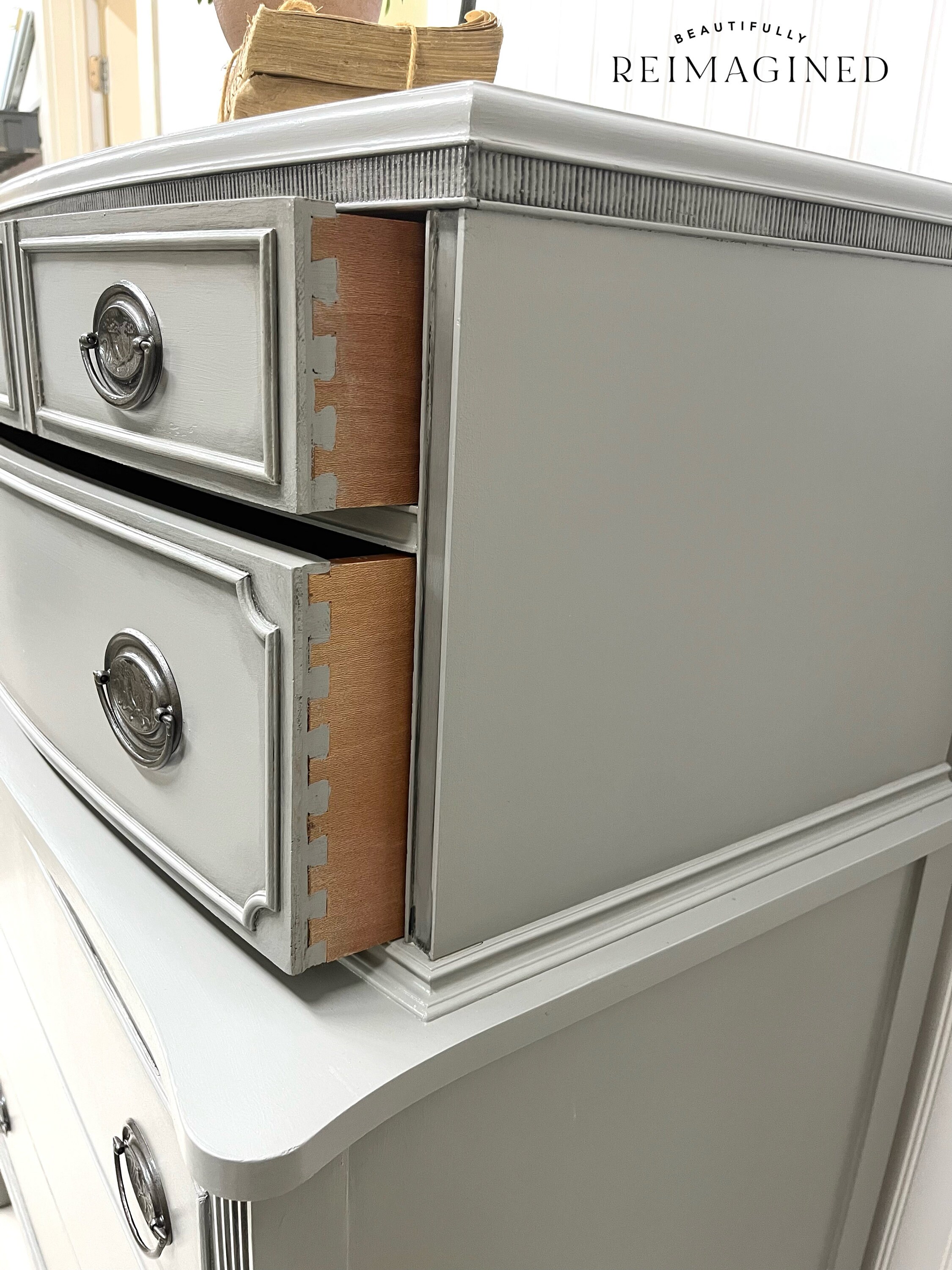 Soldalluring Gray Chest of Drawers / Dresser Delivery Etsy