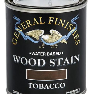 General Finishes - Tobacco Water Based Wood Stain - Same Day shipping - Beautifully Reimagined