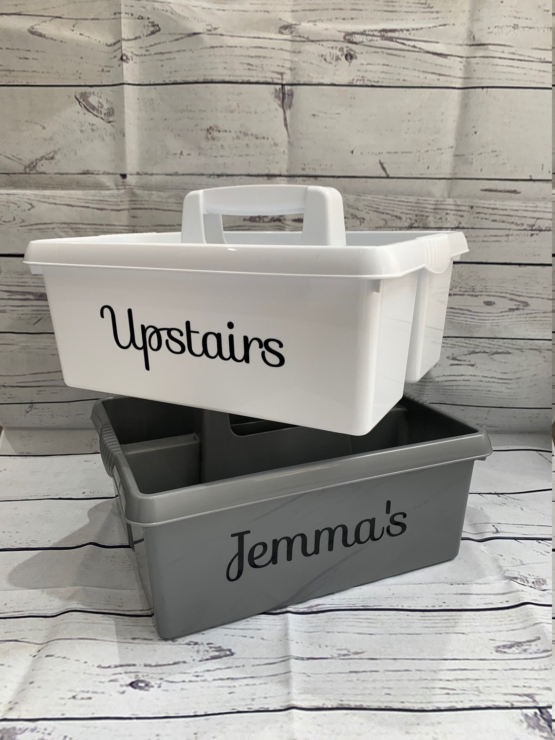 Personalised Mrs Hinch Cleaning Caddy Storage Basket Mrs 1E5