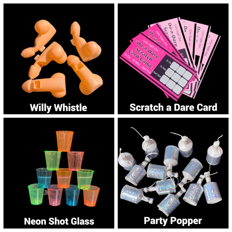 Hen Party Pre Filled Gift Bags Personalised Create Your Etsy