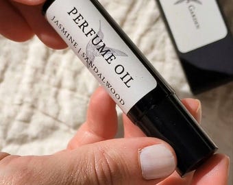 Botanical Perfume Oil - Jasmine & Sandalwood