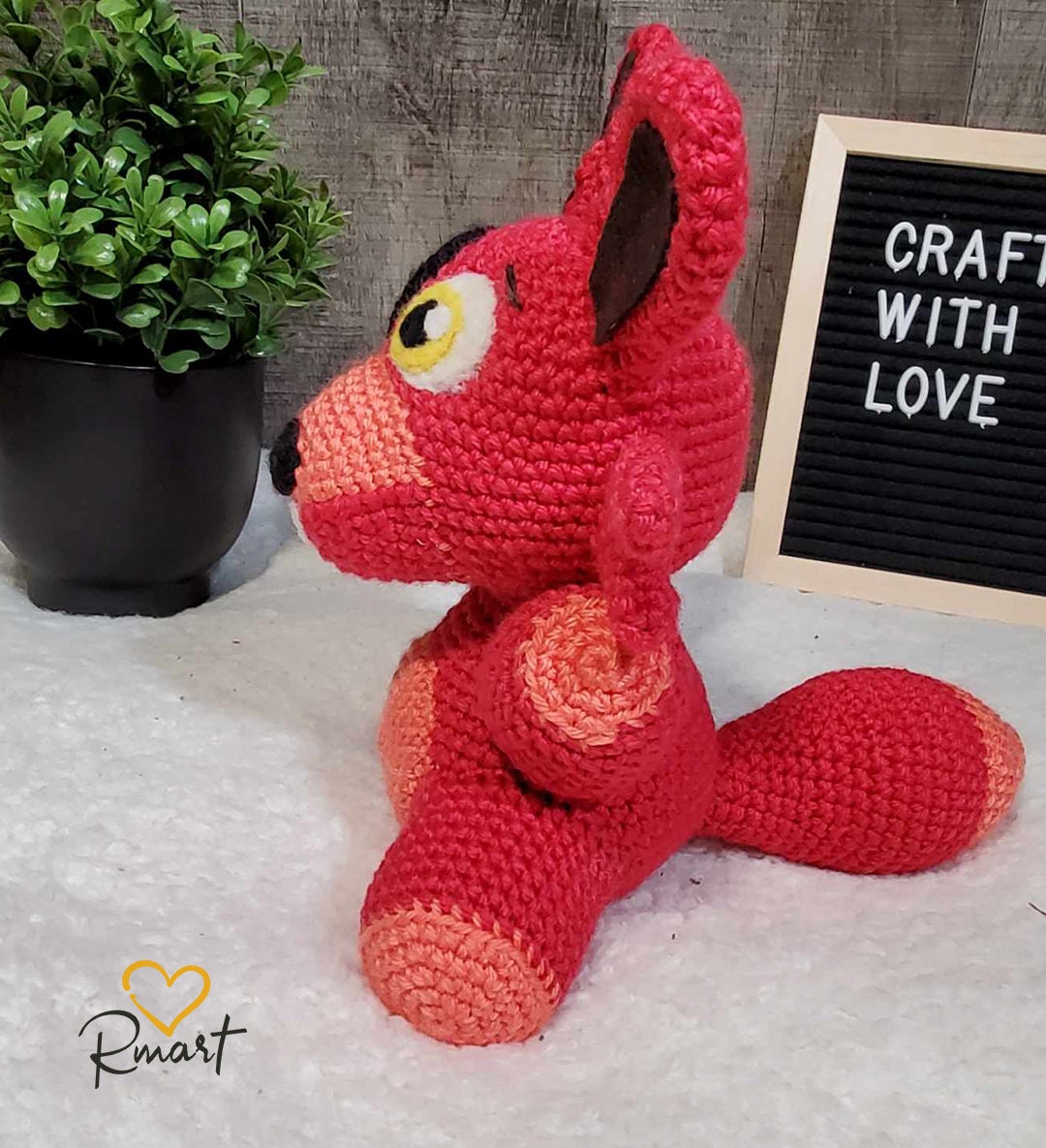 Foxy FNAF // PDF Crochet Pattern // Amigurumi Five Nights at Freddy s