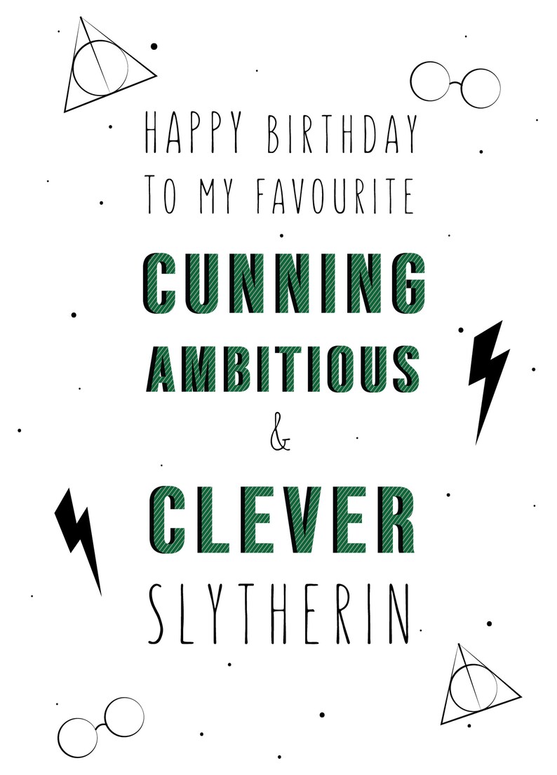 Hp Birthday Cards Printable