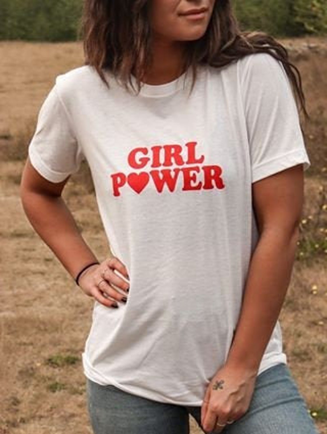 GIRL POWER Women's Tshirts Girl Power Shirts Girl Power Etsy