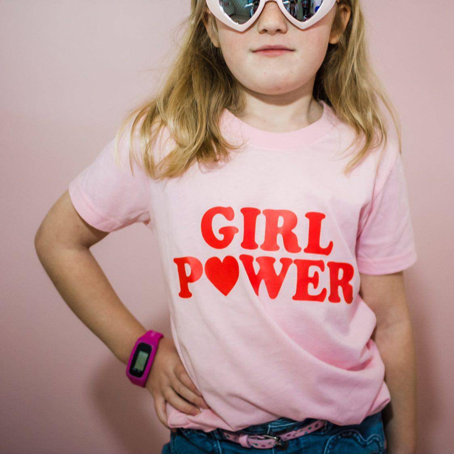 GIRL POWER Tshirt Girl Power Kids Tshirts Girl Power Shirts Etsy