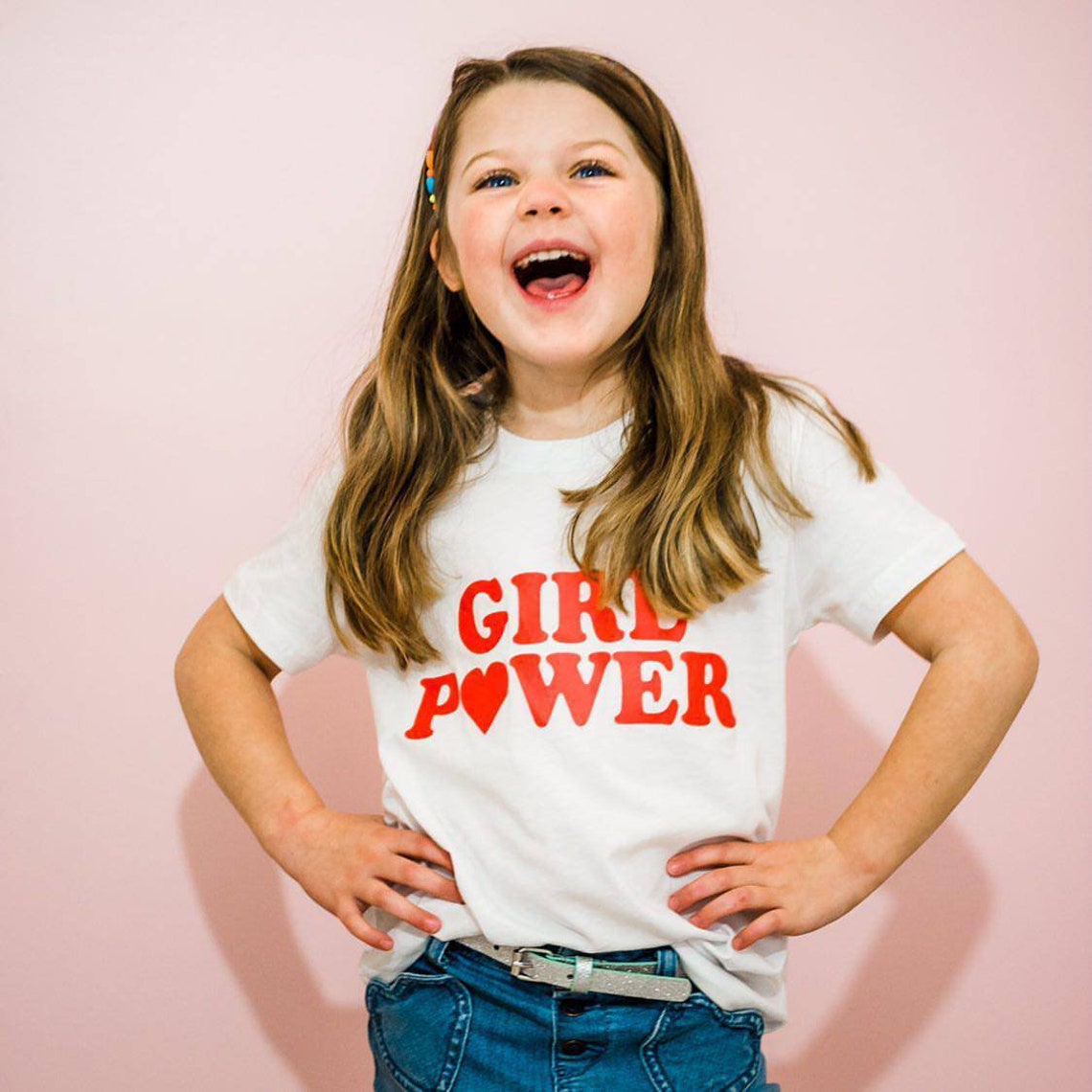 GIRL POWER Tshirt Girl Power Kids Tshirt Girl Power Shirts Etsy