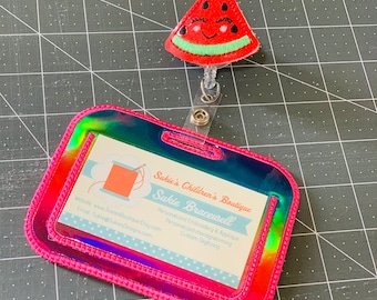 ITH ID holder embroidery design,ith embroidery designs, in the hoop embroidery projects, feltie designs. ITH design, real badge holder