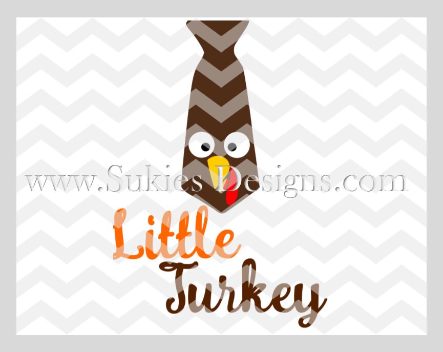 Download Little Turkey SVG DXF PNG Files for Cricut and Silhouette ...