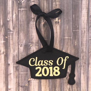 Graduation in the hoop embroidery tag, ith embroidery design,embroidery patch design, embroidery patch file, graduation applique design, ITH