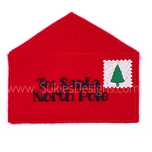 diseño santa ITH, ITH Santa Envelope, diseños de bordado ith navidad, diseños de bordado de Navidad ith, diseños de bordado de máquina ith, ITH