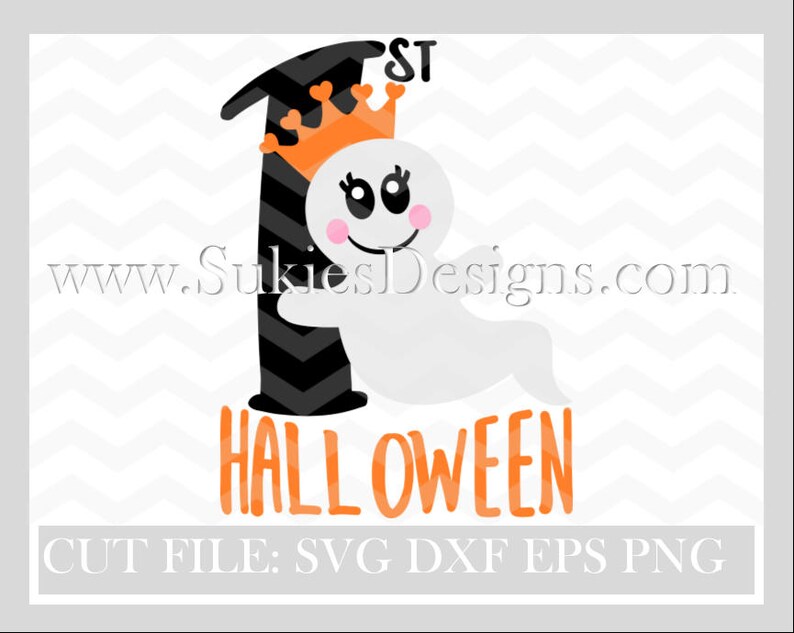 Baby's First Halloween SVG File for Cricut and Cameo DXF - Etsy