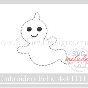 Gespenst Maschinenstickerei Filzdatei,Halloween Stickdateien,Halloween Stickdateien,Halloween Stickdateien