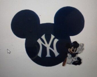 Yankees Disney Hat - Etsy