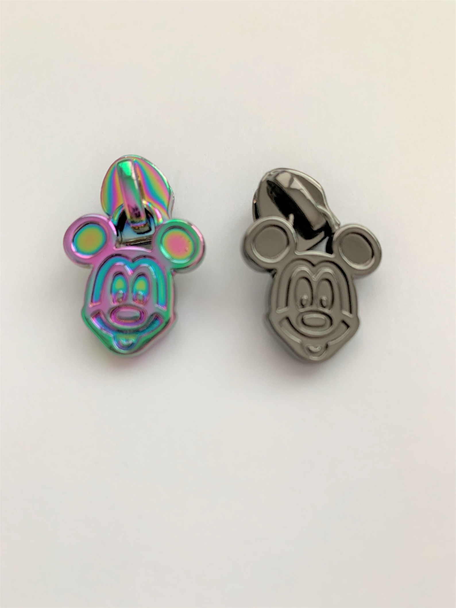 Disney Zipper Pulls Rainbow Mickey Mouse Etsy