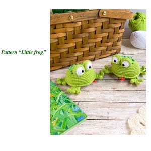 2in1Frosch Amigurumi Häkelanleitung, DIY digitaler Download, Häkelanleitung PDF, Sofort Download Bastelanleitung