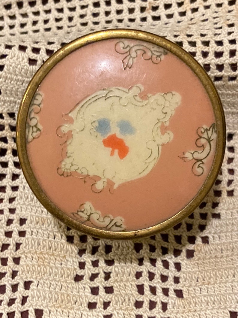 Old Dresser Jars Vintage Vanity Jars Powder Jar 1940s Fancy Powder Misc