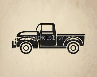 Old Truck Svg Etsy