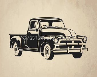 Download Old Truck Svg Etsy