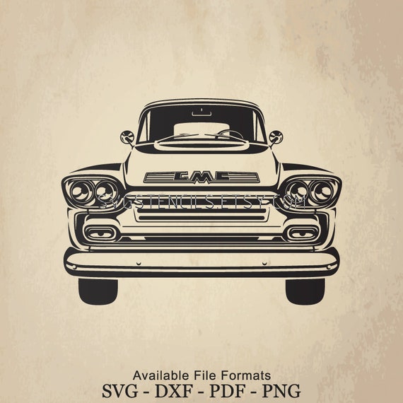Free Free 279 Silhouette Gmc Truck Svg SVG PNG EPS DXF File