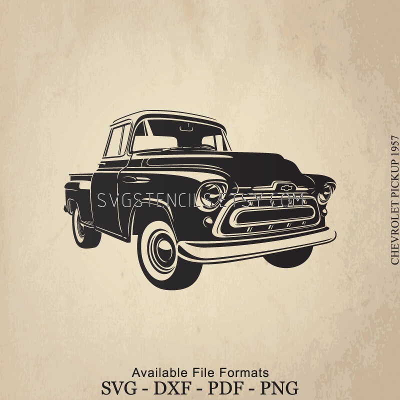 Free Free 273 Silhouette Chevy Truck Svg SVG PNG EPS DXF File