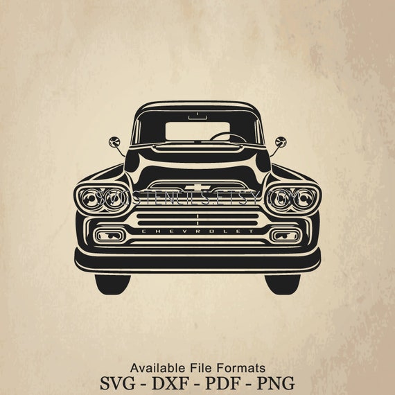 Free Free 51 Silhouette Chevy Truck Svg SVG PNG EPS DXF File