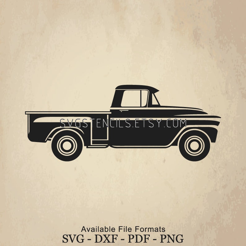 Free Free 136 Chevy Truck Silhouette Svg SVG PNG EPS DXF File