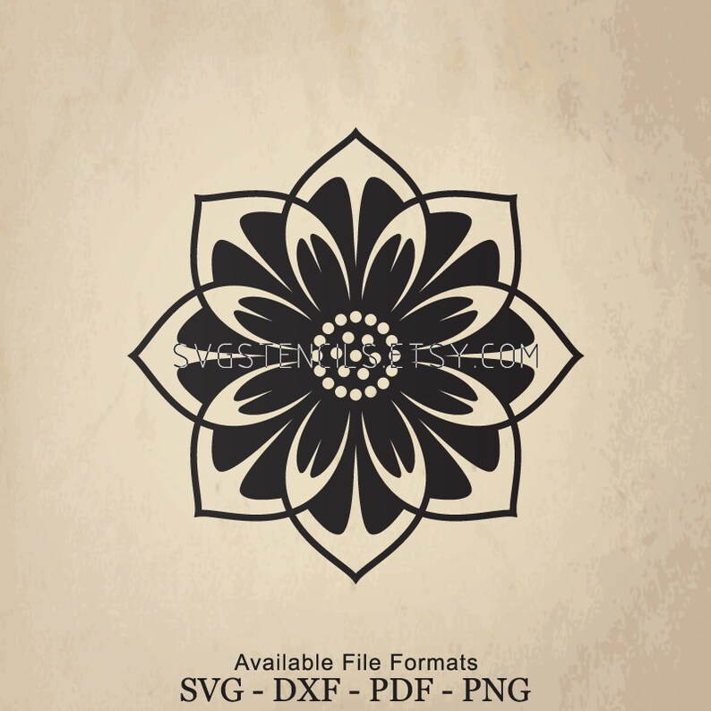 Download Craft Supplies Tools Images For Cut Files Or Prints Vector Black Svg Silhouette Monogram Mandala Lotus Flower Clip Art Studio Kits How To