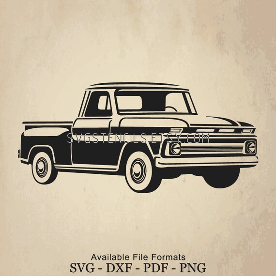 Free Free 261 Chevy Truck Silhouette Svg SVG PNG EPS DXF File