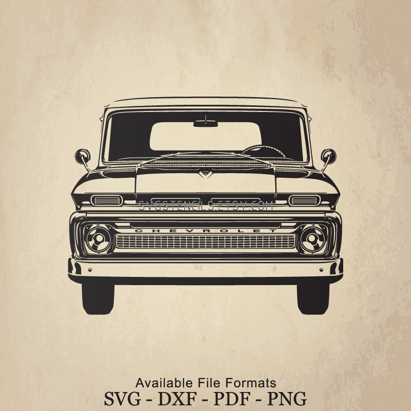 Free Free 301 Silhouette Truck Chevy Silverado Svg SVG PNG EPS DXF File