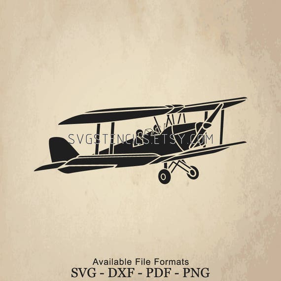 Download Svg Vintage Air Plane Show Silhouette Studio Monogram Etsy