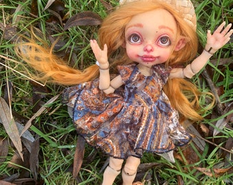 Elsa forest elf,  craft doll polyurethane – BJD 1/6 pu, dd, art doll, ooak, girl, artist made doll (OlVik Dolls), collectible doll,doll gift
