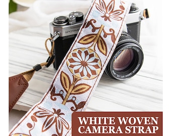 Boho camera strap for any DSLR camera - Canon and Nikon Camera strap - Photography Accessories for men and women