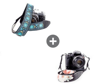 Floral Camera Straps. Cool Camera Straps - DSLR Adjustable Straps For Canon, Nikon and Sony