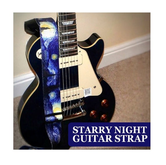 Van gogh sale guitar strap