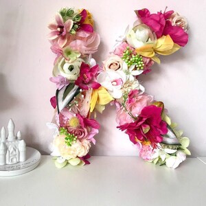 Tropical Party Decor, Flower Letter, Tropical Birthday Party Decor, Hawaiian Party, Bridal Shower Decor, Hawaiian Birthday Party