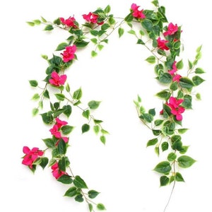 Artificial Bougainvillea Greenery Garland