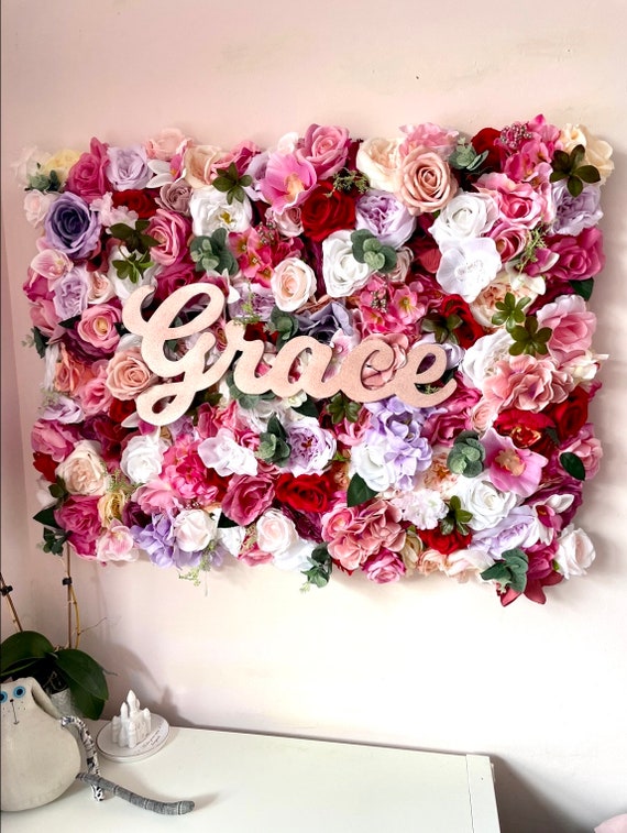 U'Artlines Pannelli Floreali 3D Con Ortensie – 2 Pezzi 60x40 Cm, Rosa, Per Sfondo Fotografico - 3