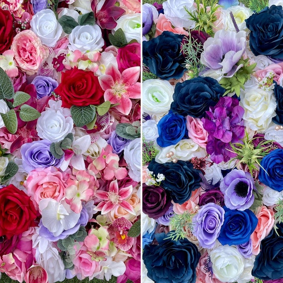 Custom Flower Wall Designs Flower Wall Panels Flower Wall Etsy UK