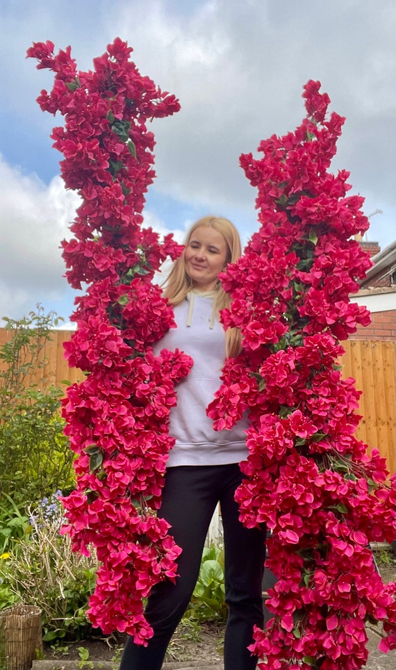 1 PCS Artificial Bougainvillea Garland Faux Bougainvillea Swag