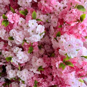 Luxury Faux Cherry Blossom Garland 150cm | Pink Artificial Flower Garland, Cherry Blossom Decor image 13