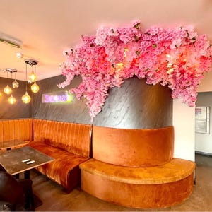 Luxury Faux Cherry Blossom Garland 150cm | Pink Artificial Flower Garland, Cherry Blossom Decor image 10