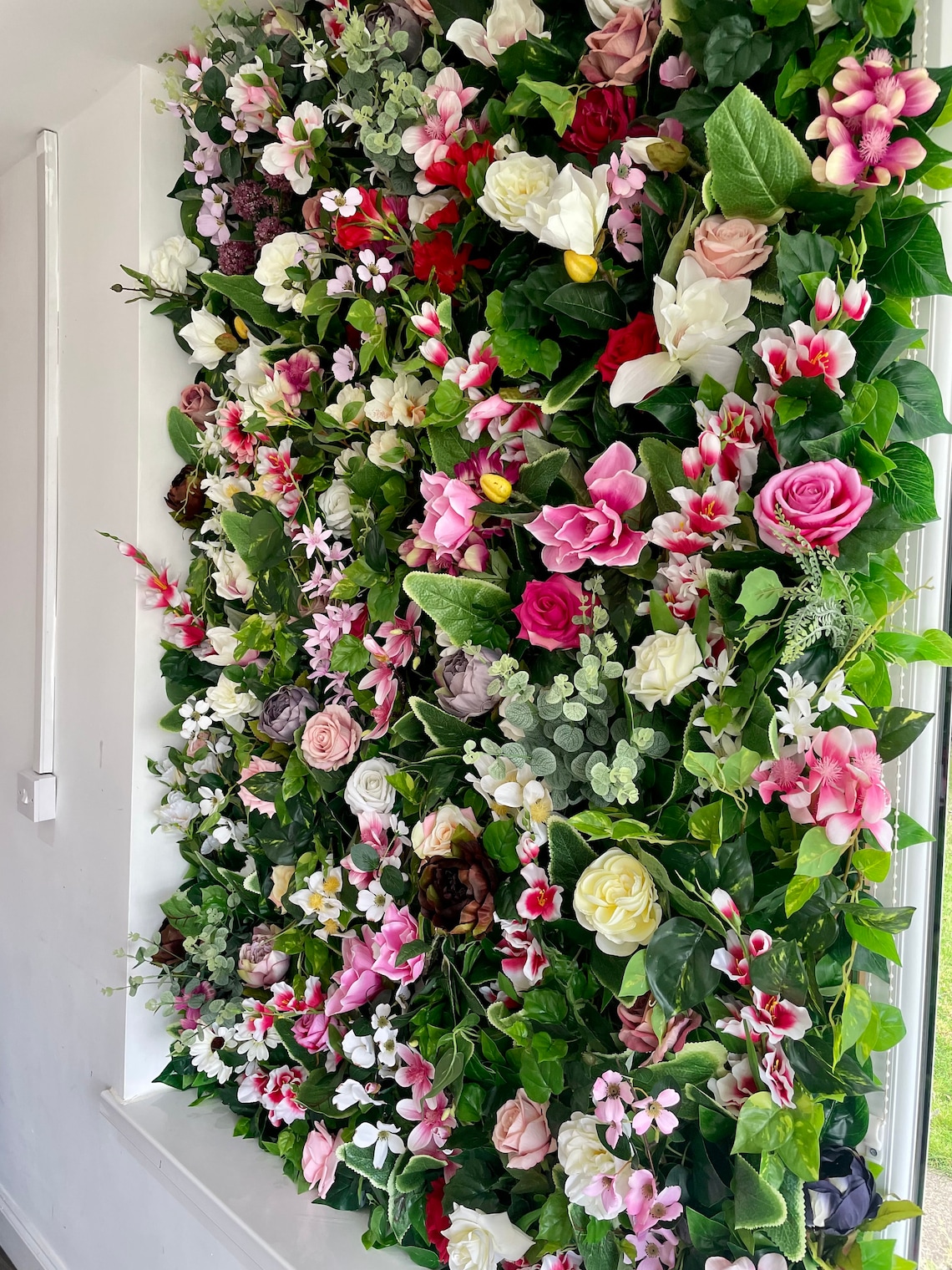 Custom Flower Wall Design Flower Wall Panels Flower Wall Etsy UK