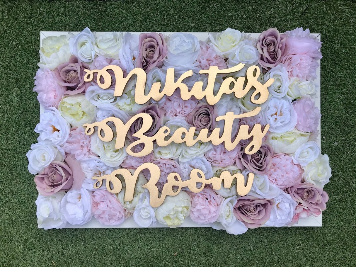 Flower Wall Blush Pink Flower Wall Floral Backdrop Salon Etsy UK