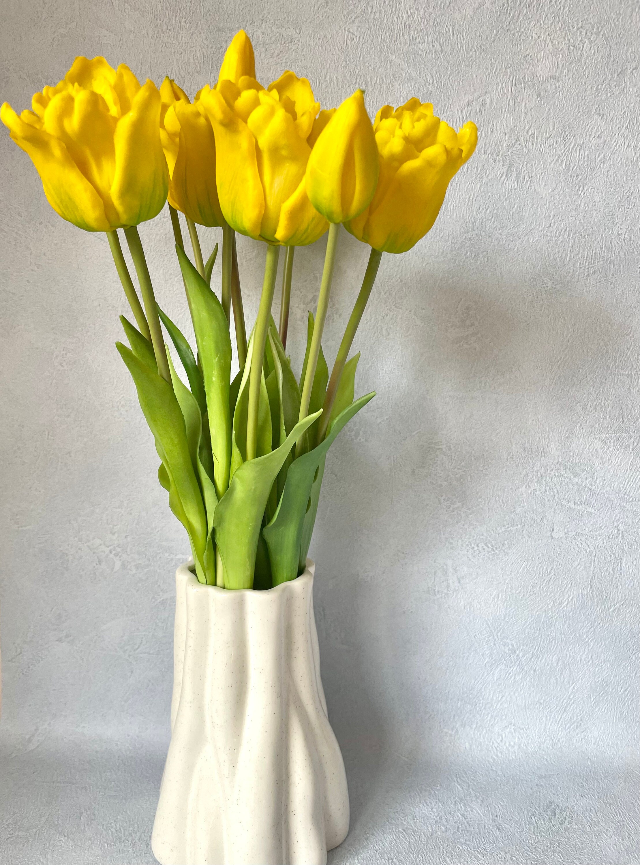 10 Tulipani Rosa Artificiali, Realistici Al Tatto, Fiori Finti Per La