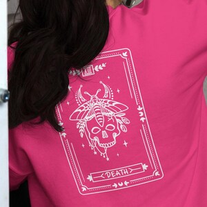 Death Tarot Rundhals-Sweatshirt - auf Bestellung hergestellt