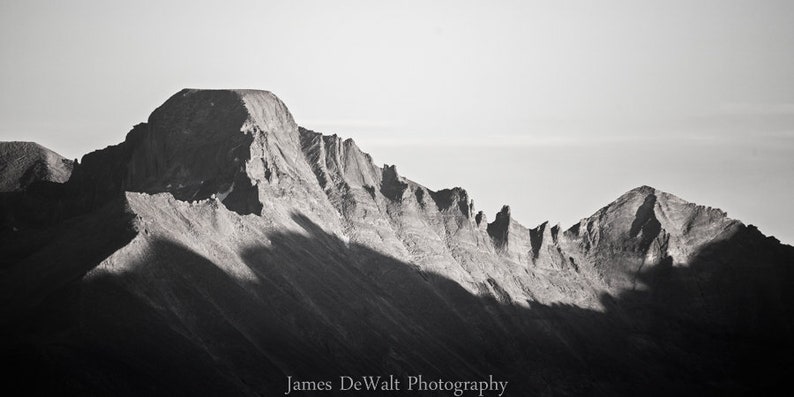 Playing Keys-Fine Art Photography-Landscape Photography-Rocky Mountains-Black and White-Nature-Natural Beauty-Home Decor-Office Decor image 1