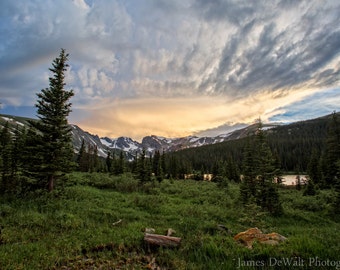 Evening In The Wilds-Fine Art Photography-Landscape Photography-Rocky Mountains-Sunset-Home Decor-Office Decor-Photo Print