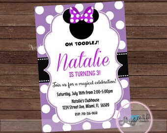 minnie mouse luau party invitation minnie mouse hawaiian etsy
